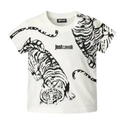 T-skjorte med tigertrykk
