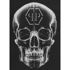 T-skjorte Rund Hals SS Skull