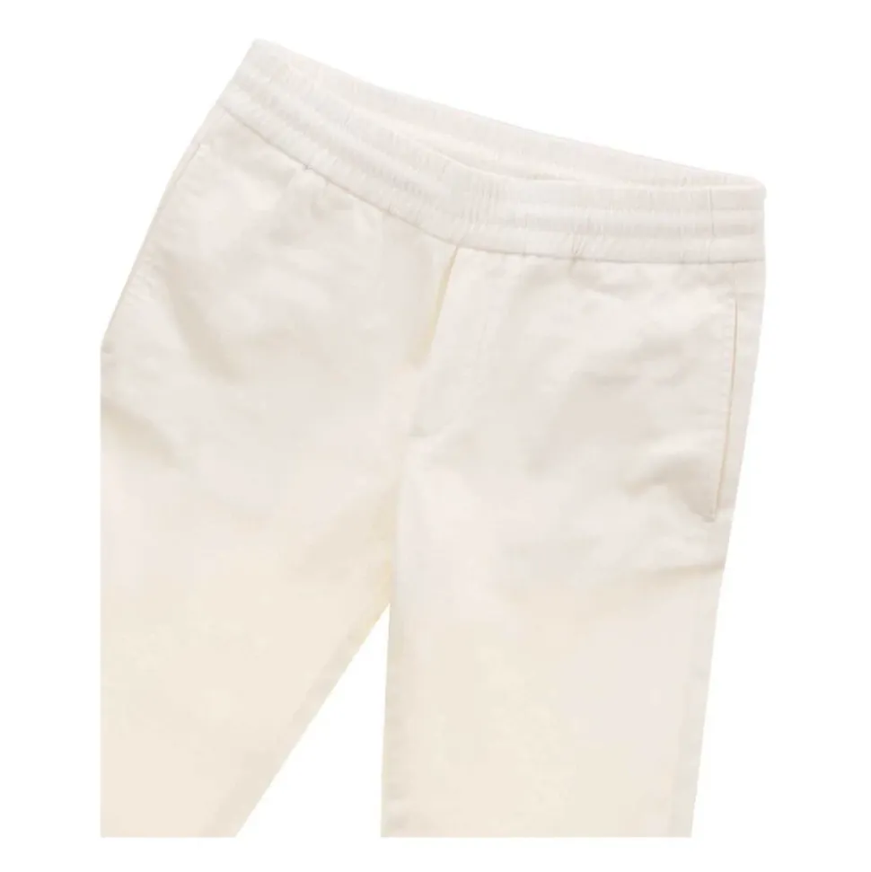 Twill Stretch Cotton Trousers