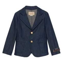 Vasket denimjakke