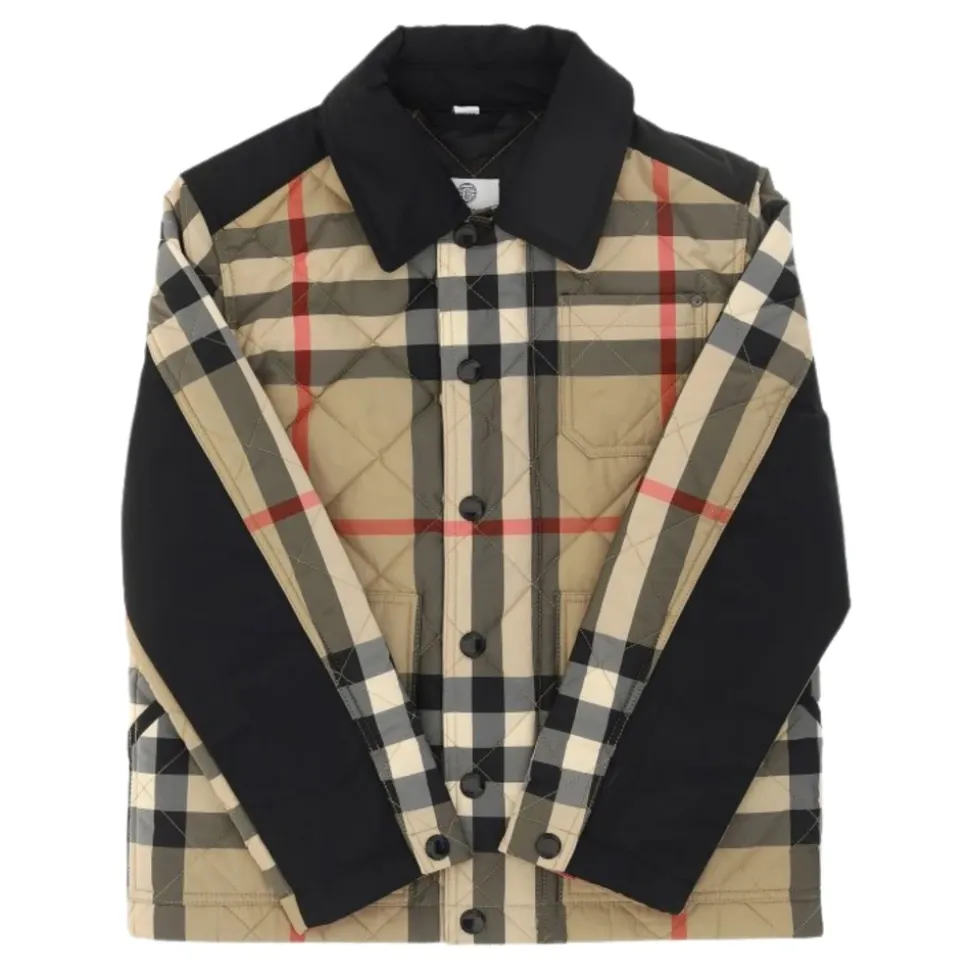 Vintage Check Barnejakke
