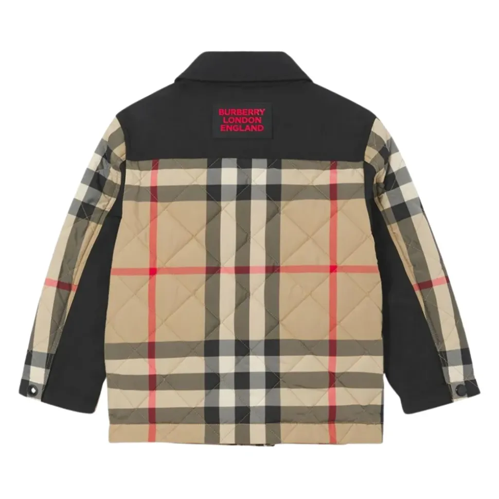 Vintage Check Barnejakke