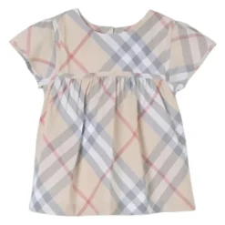 Vintage Check Bluse