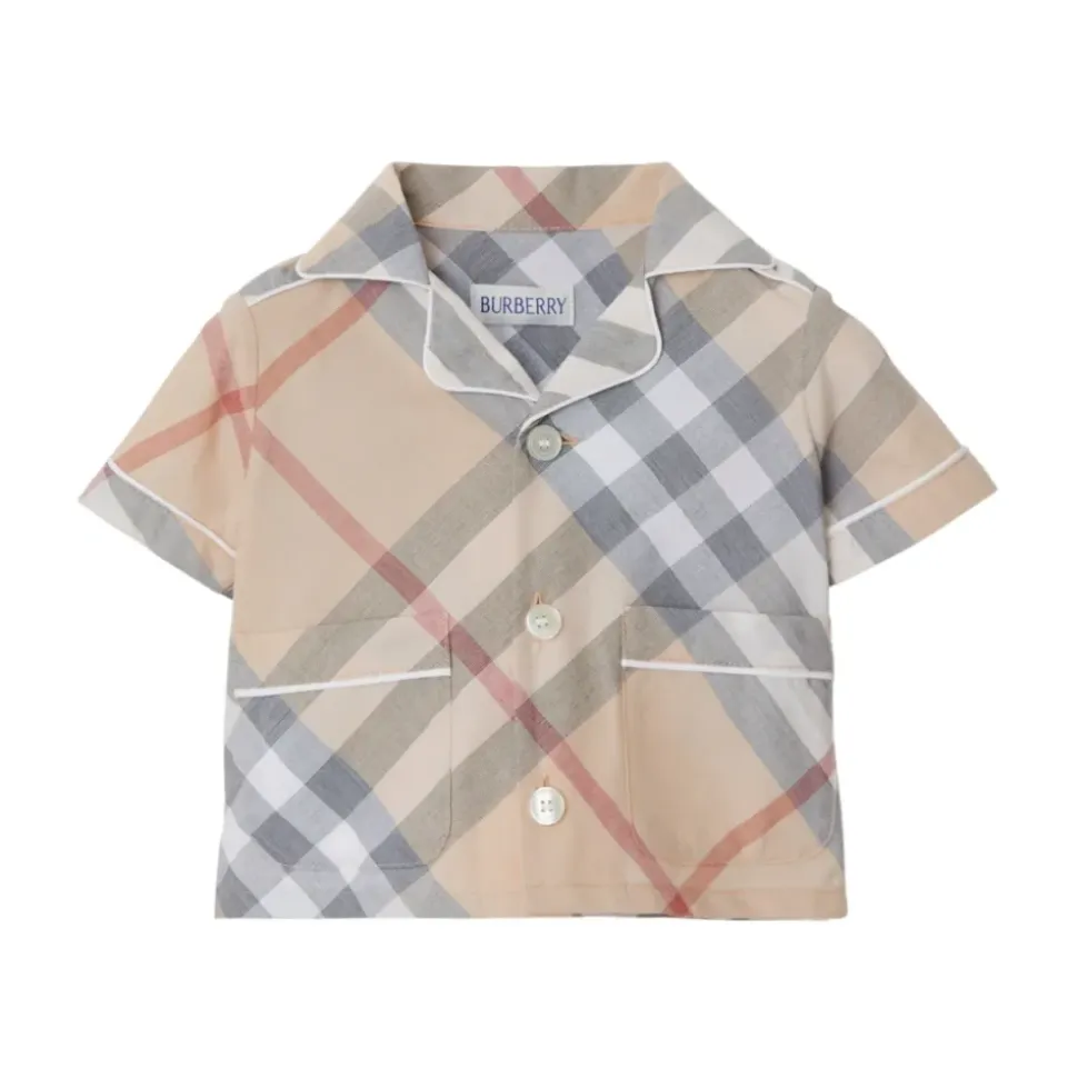 Vintage Check To-Delt Sett