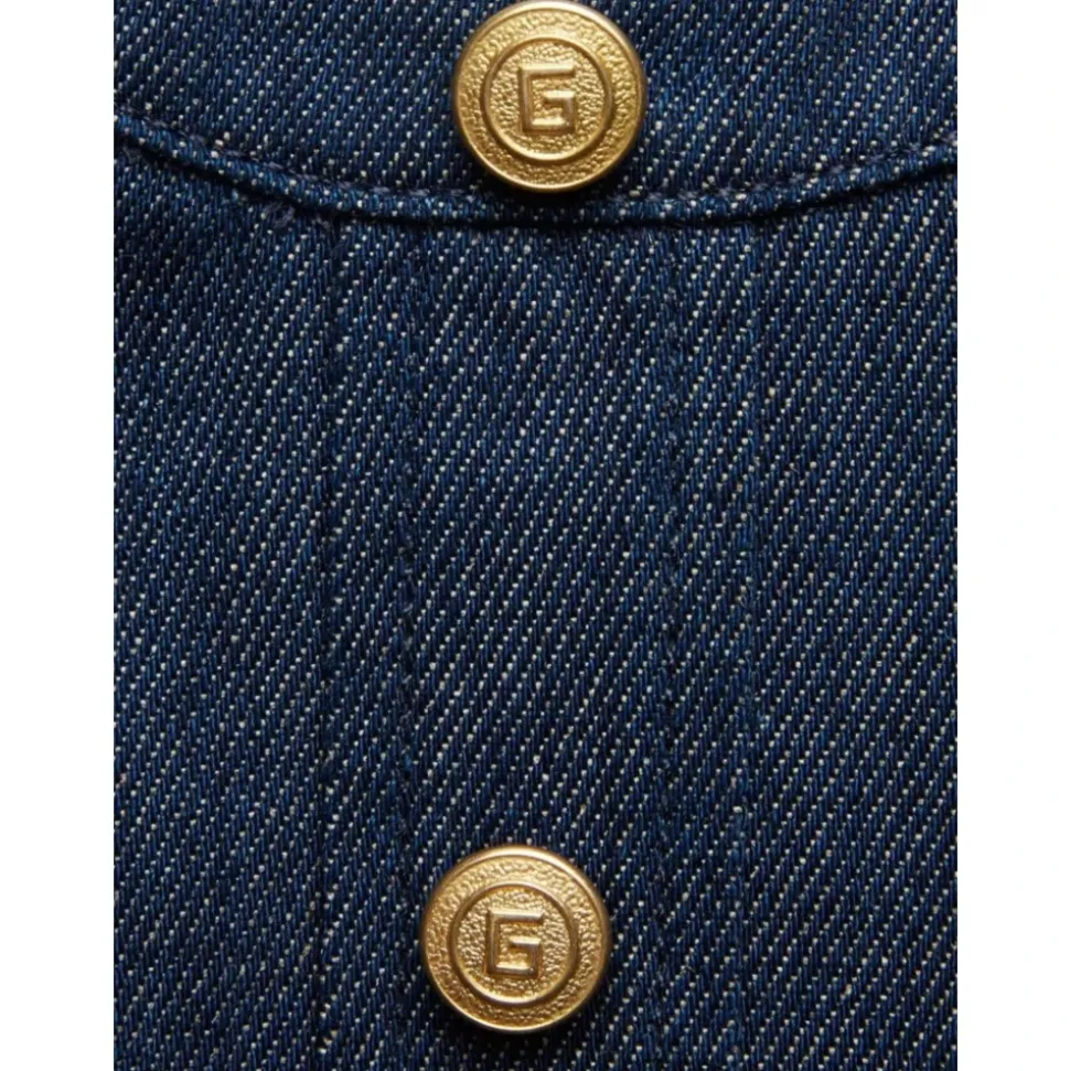 Vintage-inspirert denimkjole