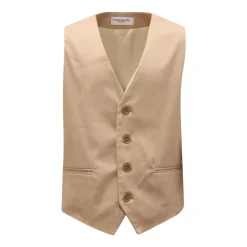 V-neck Enkeltspent Vest