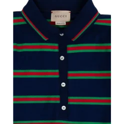 Web Stripe Bomullskjole