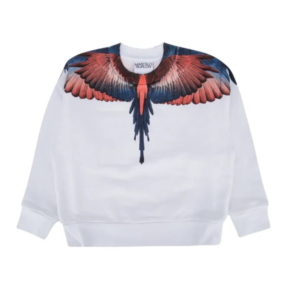 Wings-print Sweatshirt