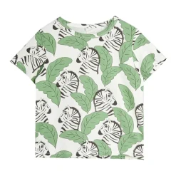 Zebra Print T-skjorte