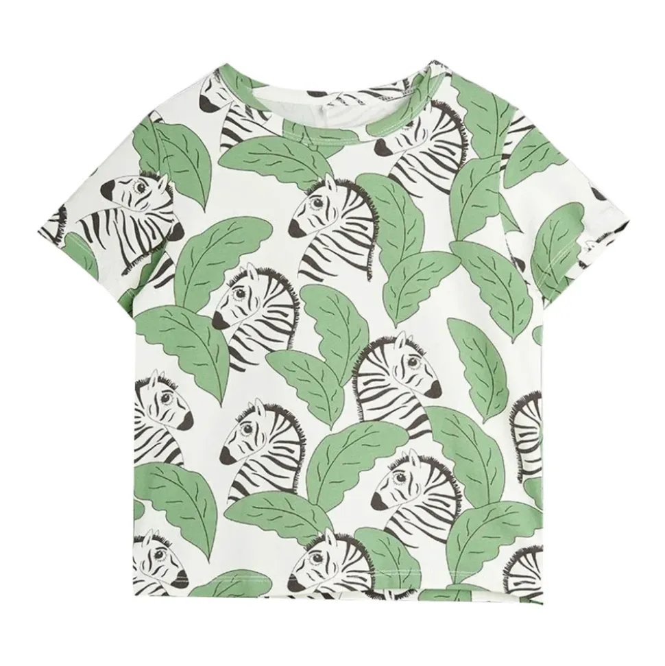 Zebra Print T-skjorte